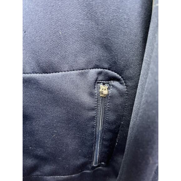 New England‎ Patriots Shirt Antigua Mens Large NFL 1/4 zip pullover pockets - Picture 5 of 6